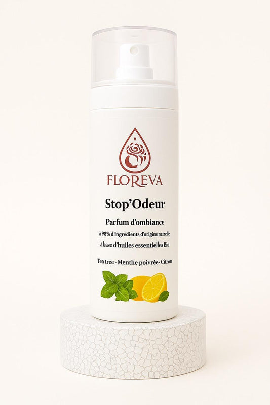 Flacon stop odeur FLOREVA – parfum d’ambiance naturel 100 ml